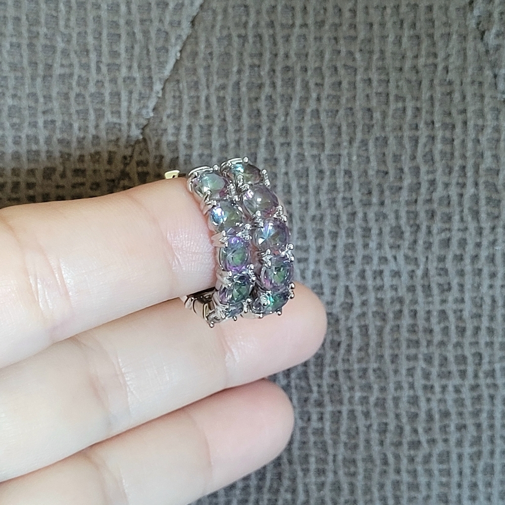 Cote d'Argent Mystic🧙‍♂️ Quartz Hoops - NWT - Picture 3 of 13